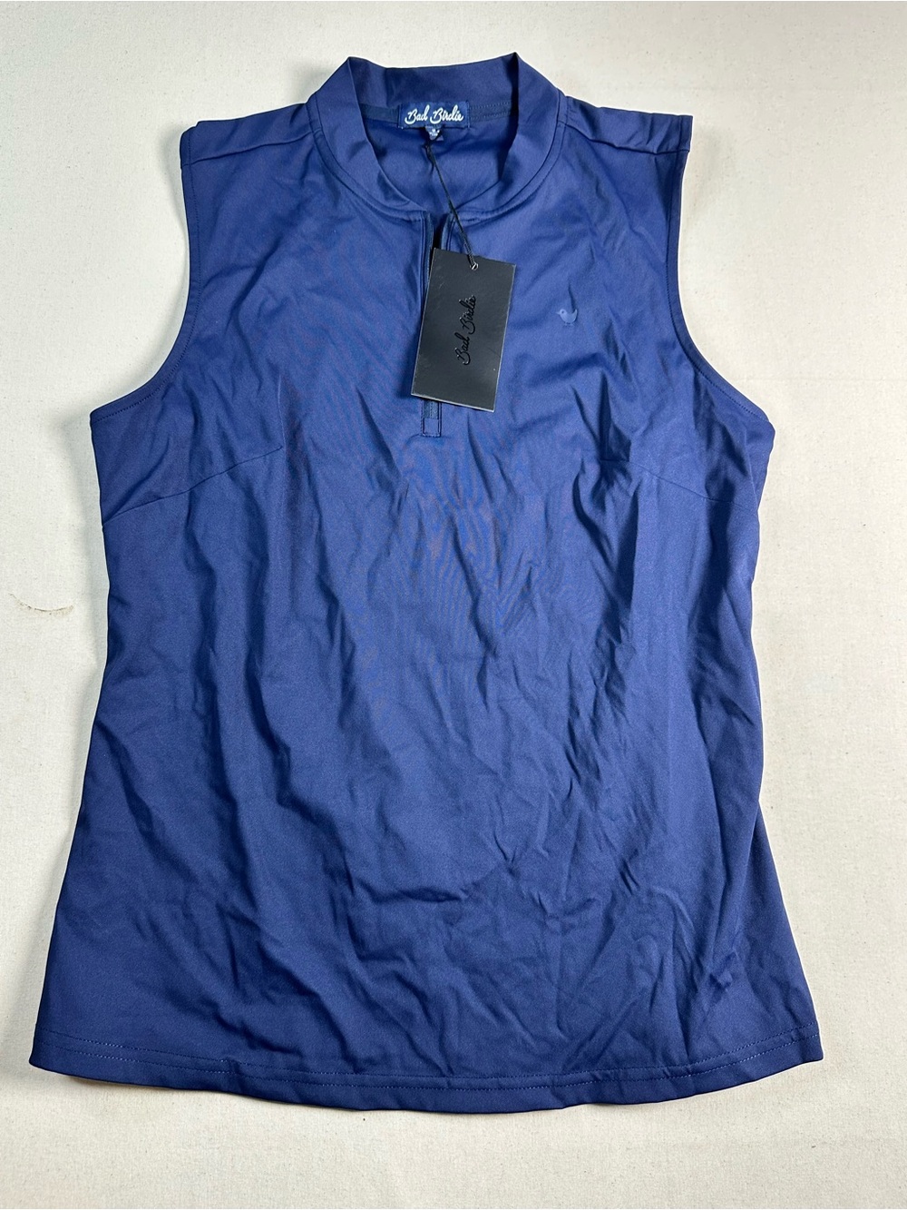 Bad Birdie Women's Blade SL Sleeveless Golf Polo - dark navy - medium